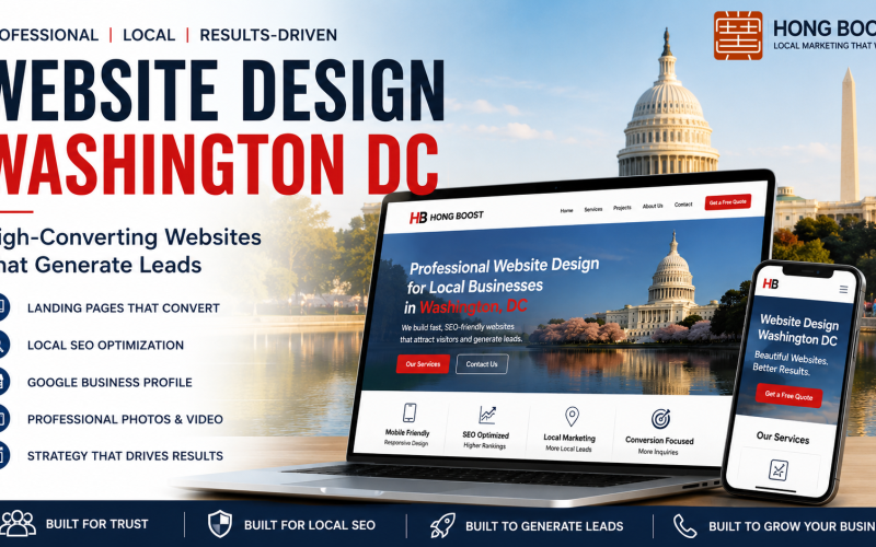 Professional Website Design Washington DC for Local Businesses