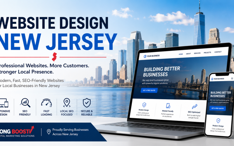 Website Design New Jersey for Local Businesses