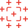 HONG 品牌标志，红色十字与转角构成“H”